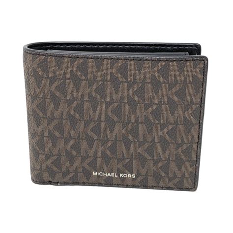 michael kors mens wallet brown